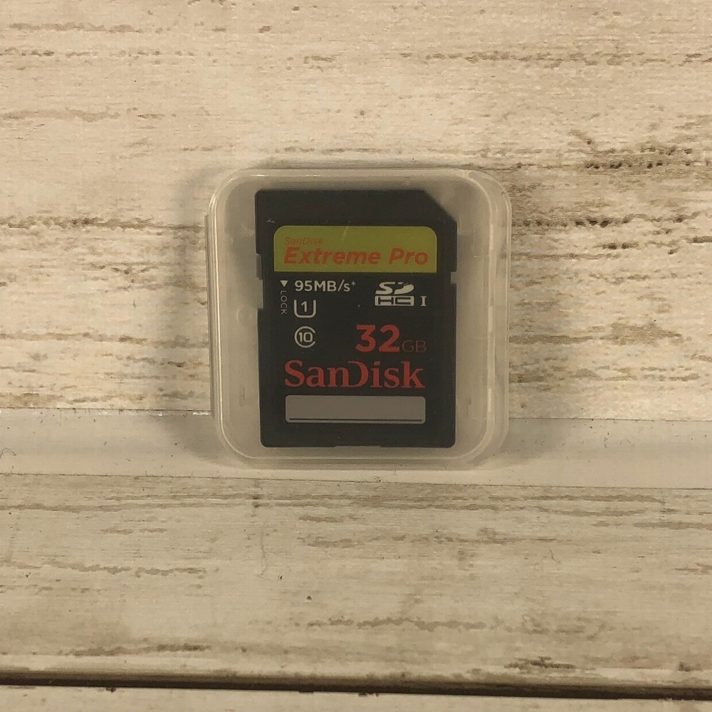 SanDisk Extreme Pro 32GB SDHC UHS-I Memory Card 95MB/s 10 U3 V30 SDSDXPA-032G